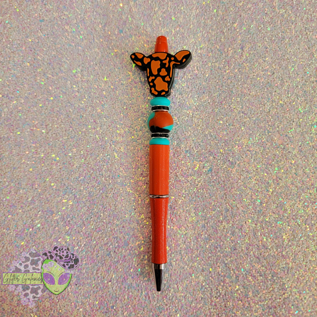 Orange Cow Pen