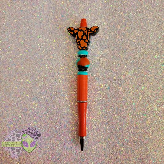 Orange Cow Pen