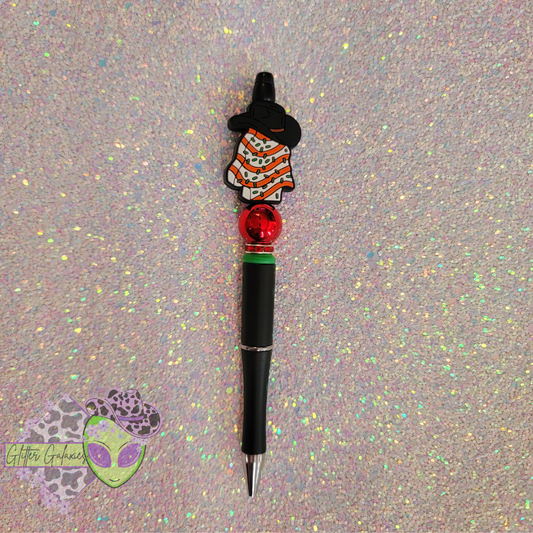 Cowboy Christmas Cake Pen