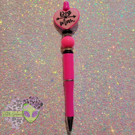 Pink Dog Mom Pen