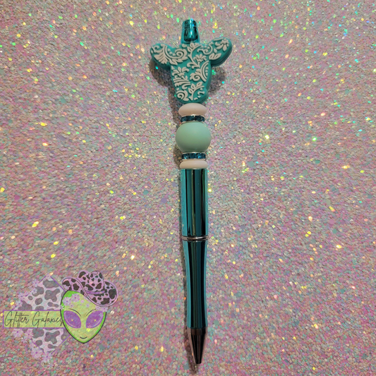 Turquoise Cow Pen