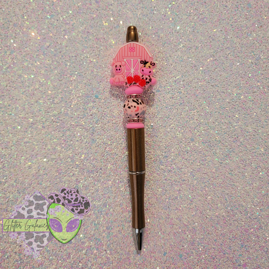 Pink Barn Pen