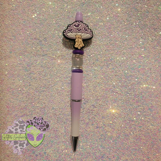 Trippy Mushroom Pen