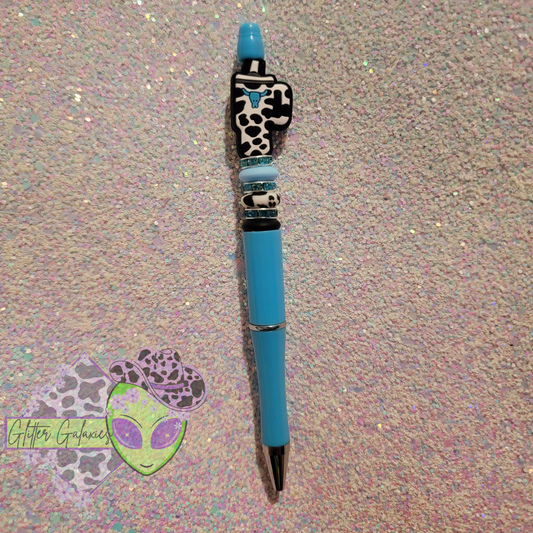 Cowprint Tumbler Pen