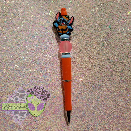 Pumpkin Alien Pen