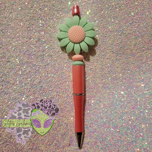 Mint Daisy Pen