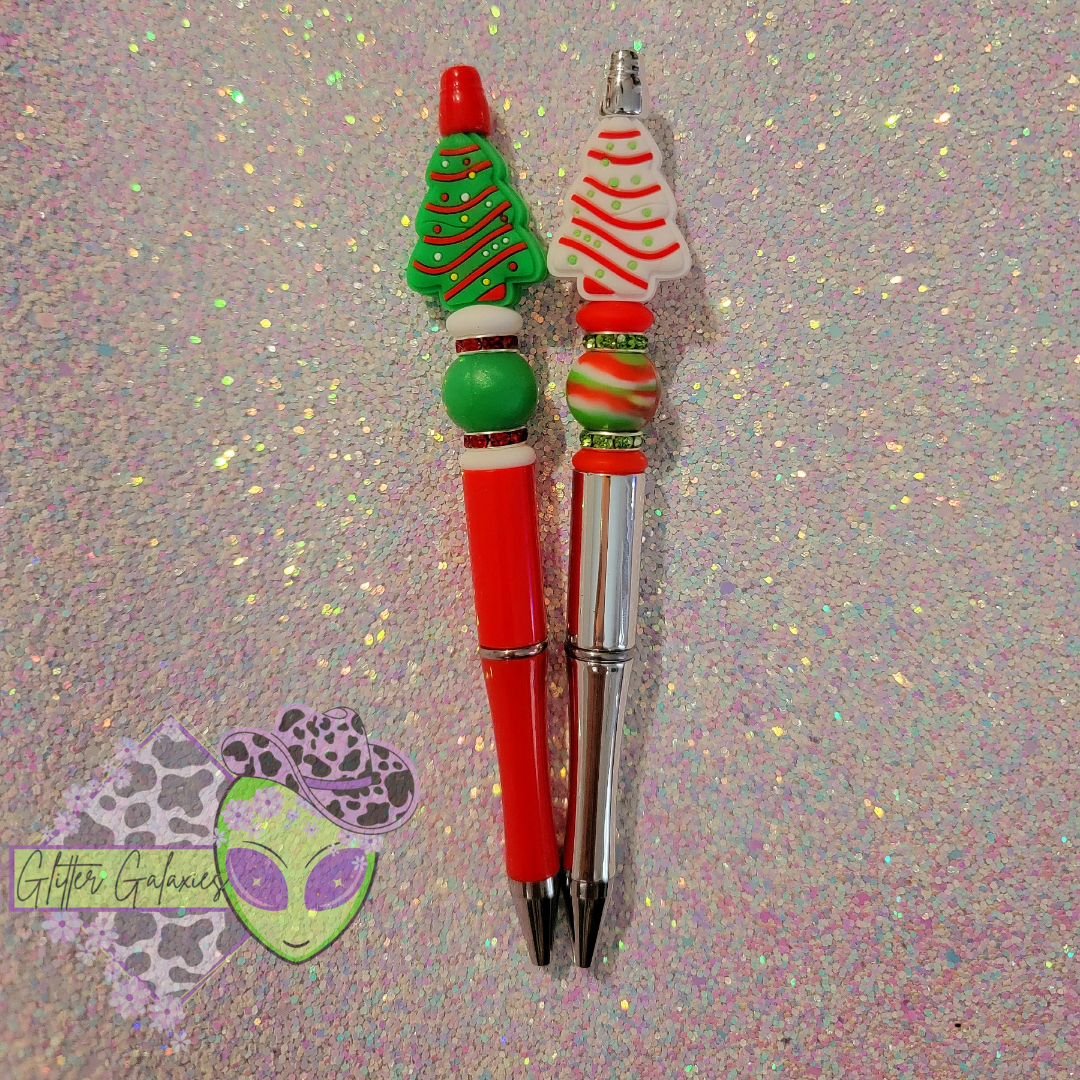 Christmas Cake Tree Pen