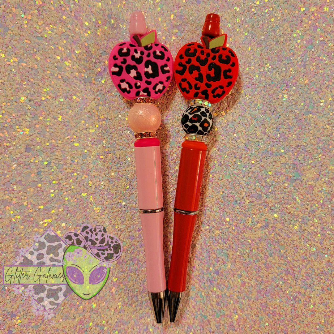 Leopard Print Apple Pen