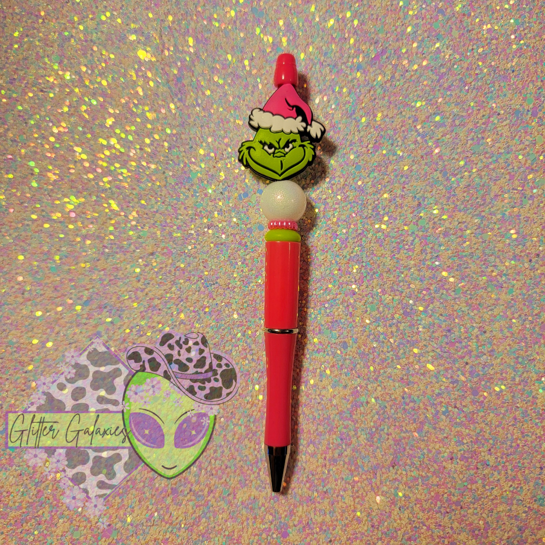 Green Guy Hot Pink Pen