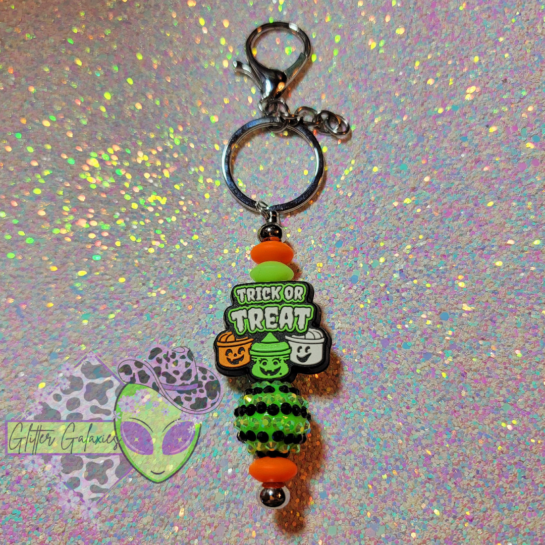 Tick or Treat Keychain