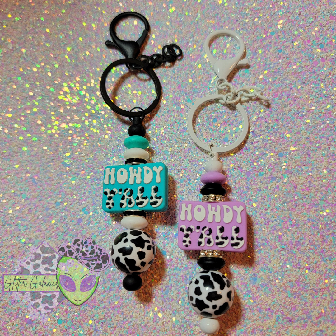 Howdy Y'all Keychain