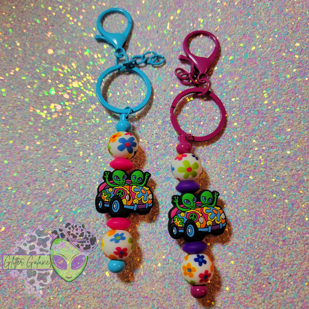 90's Aliens Keychain