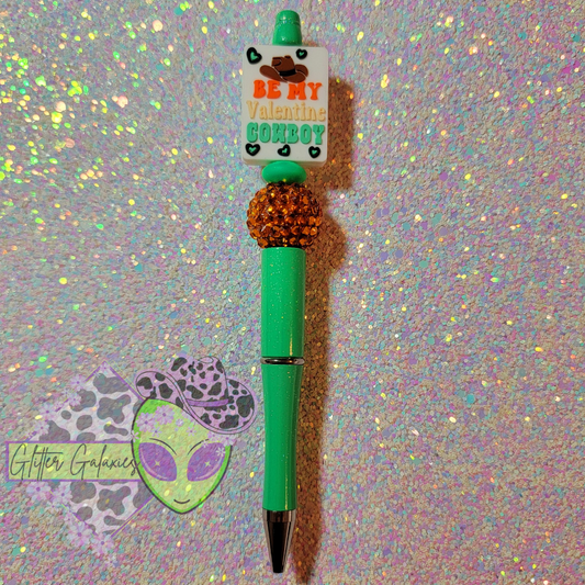 Cowboy Valentine Pen