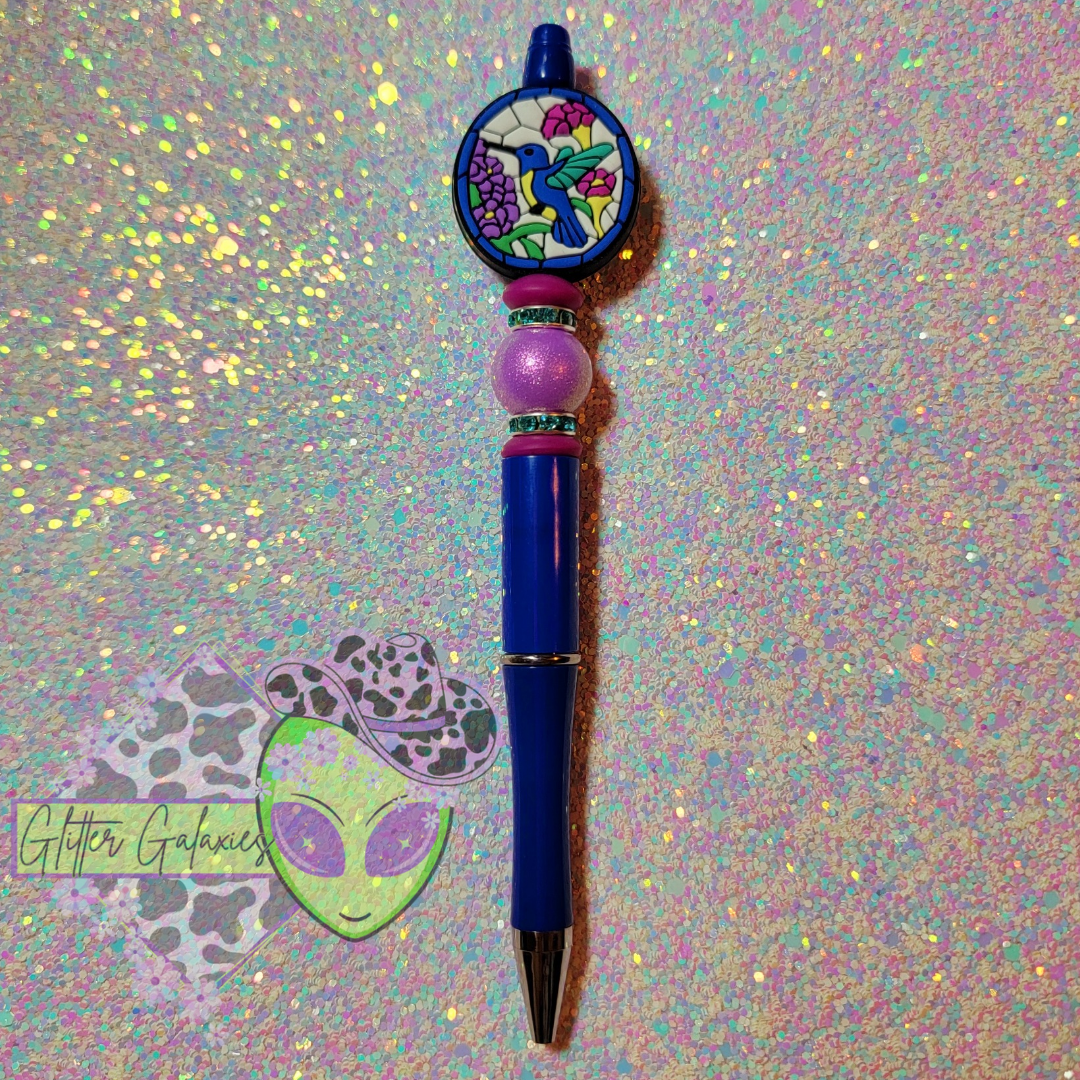 Hummingbird Stained Glass Pen