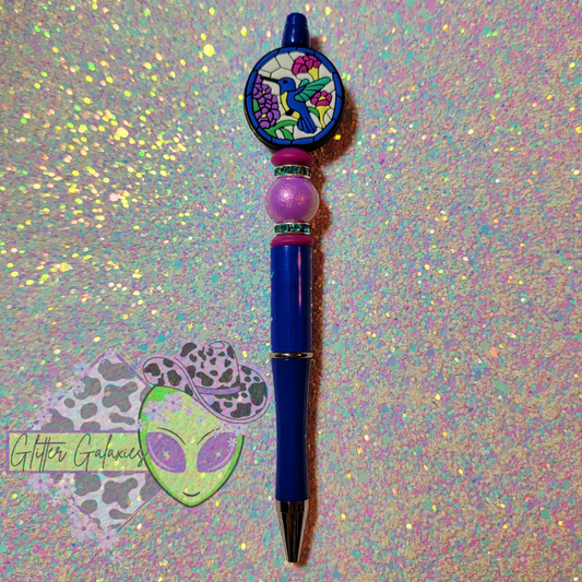 Hummingbird Stained Glass Pen