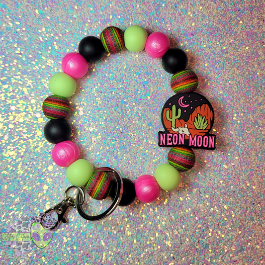 Neon Moon Wristlet