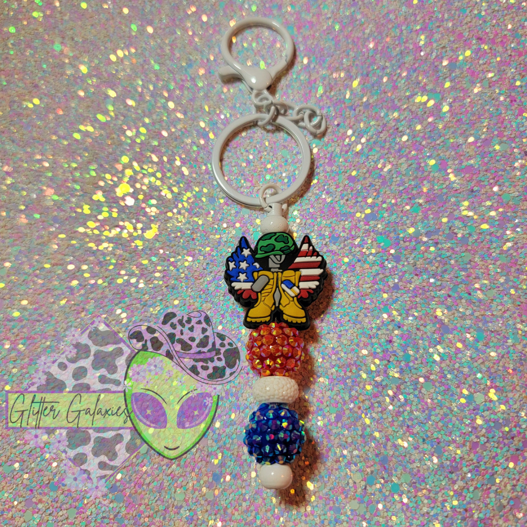 Soldier Wings Keychain