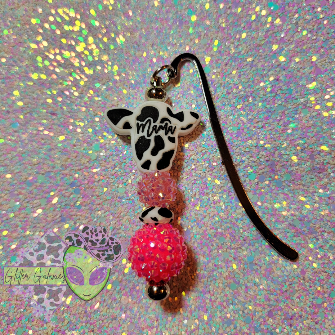 Cowprint Mama Bookmark