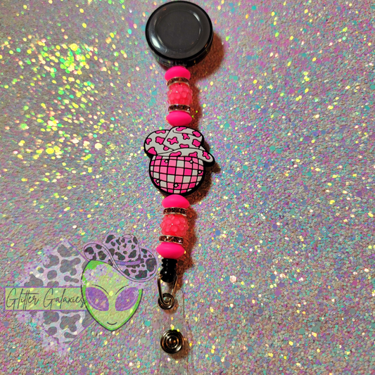 Disco Badge Reel