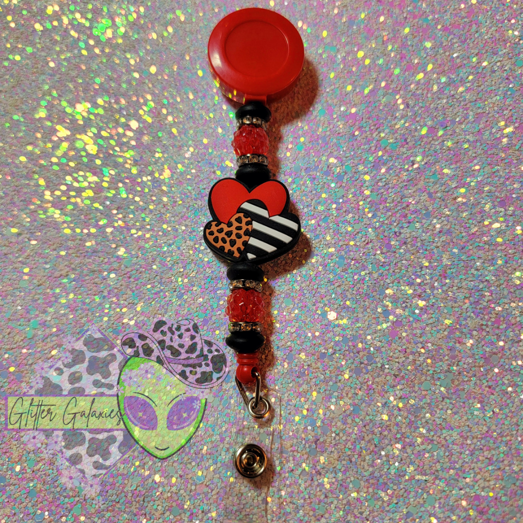 Red Hearts Badge Reel