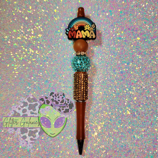 Brown Mama Bling Pen