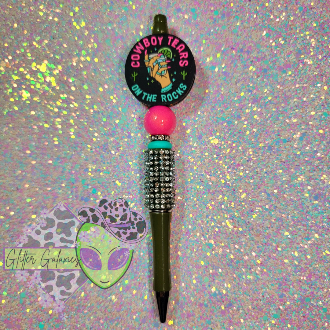 Cowboy Tears on the Rocks Bling Pen