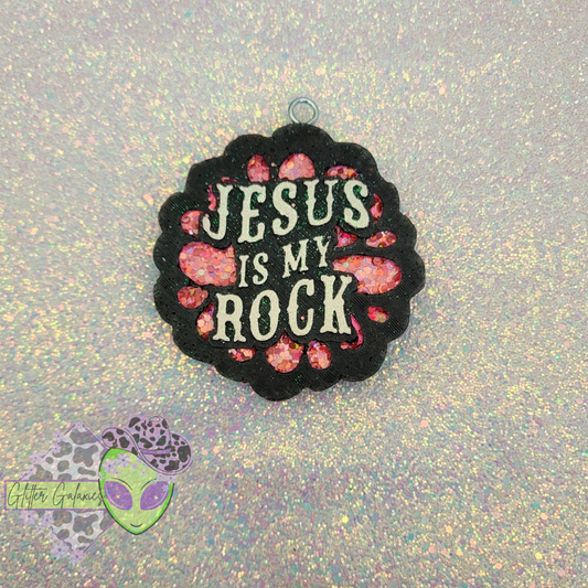 Pink Jesus is my Rock Freshie