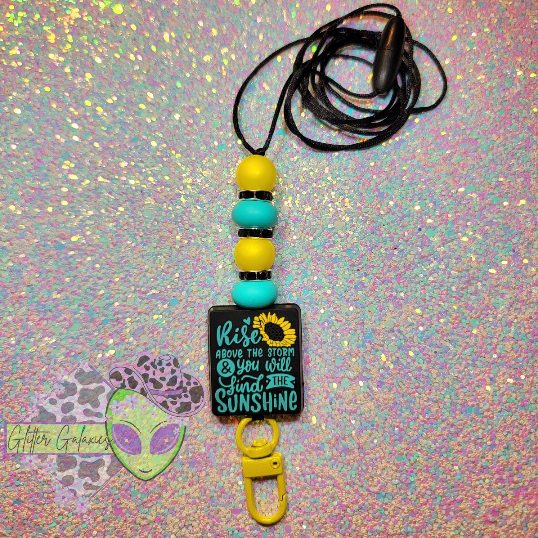 Rise Above the Storm Lanyard