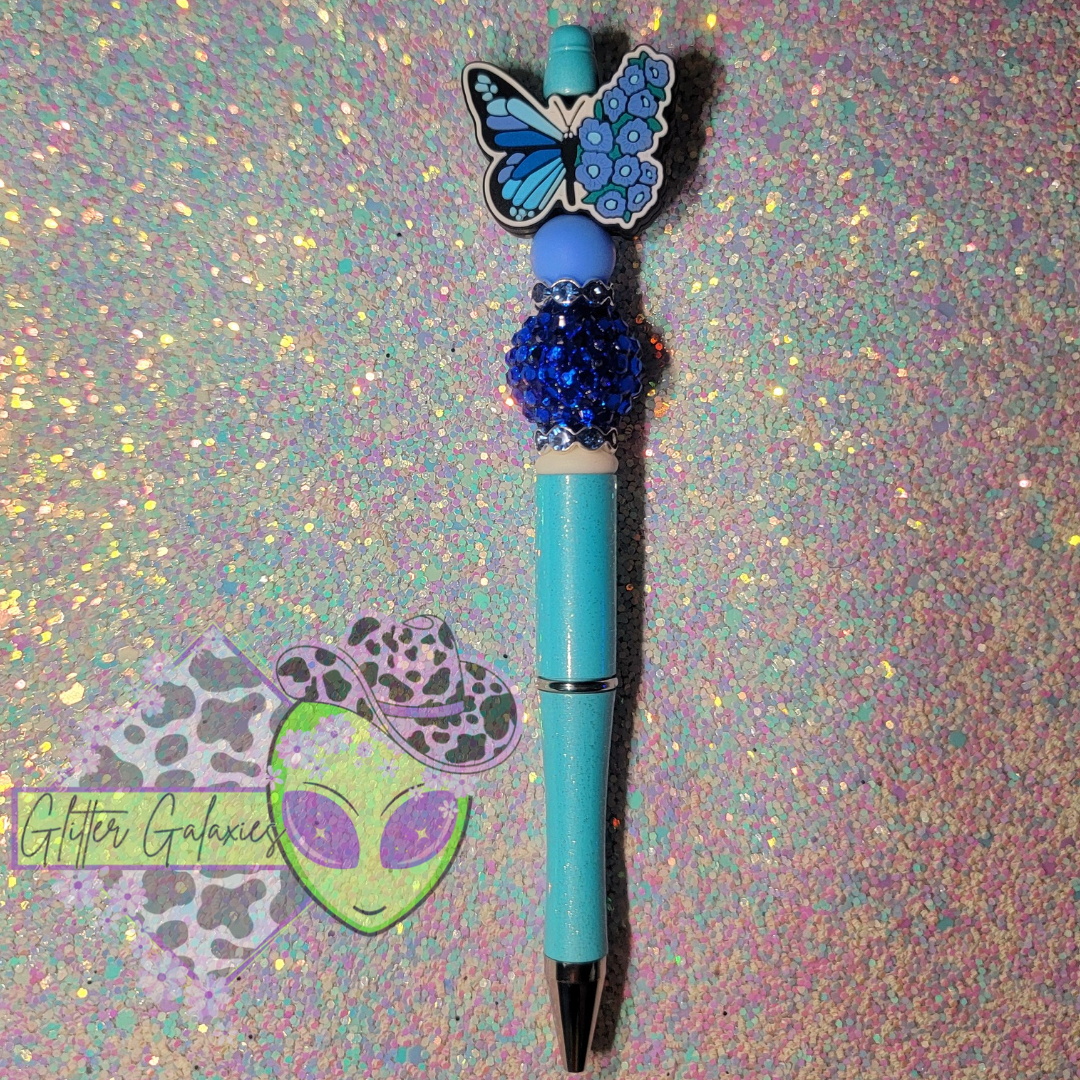 Floral Butterfly Pen