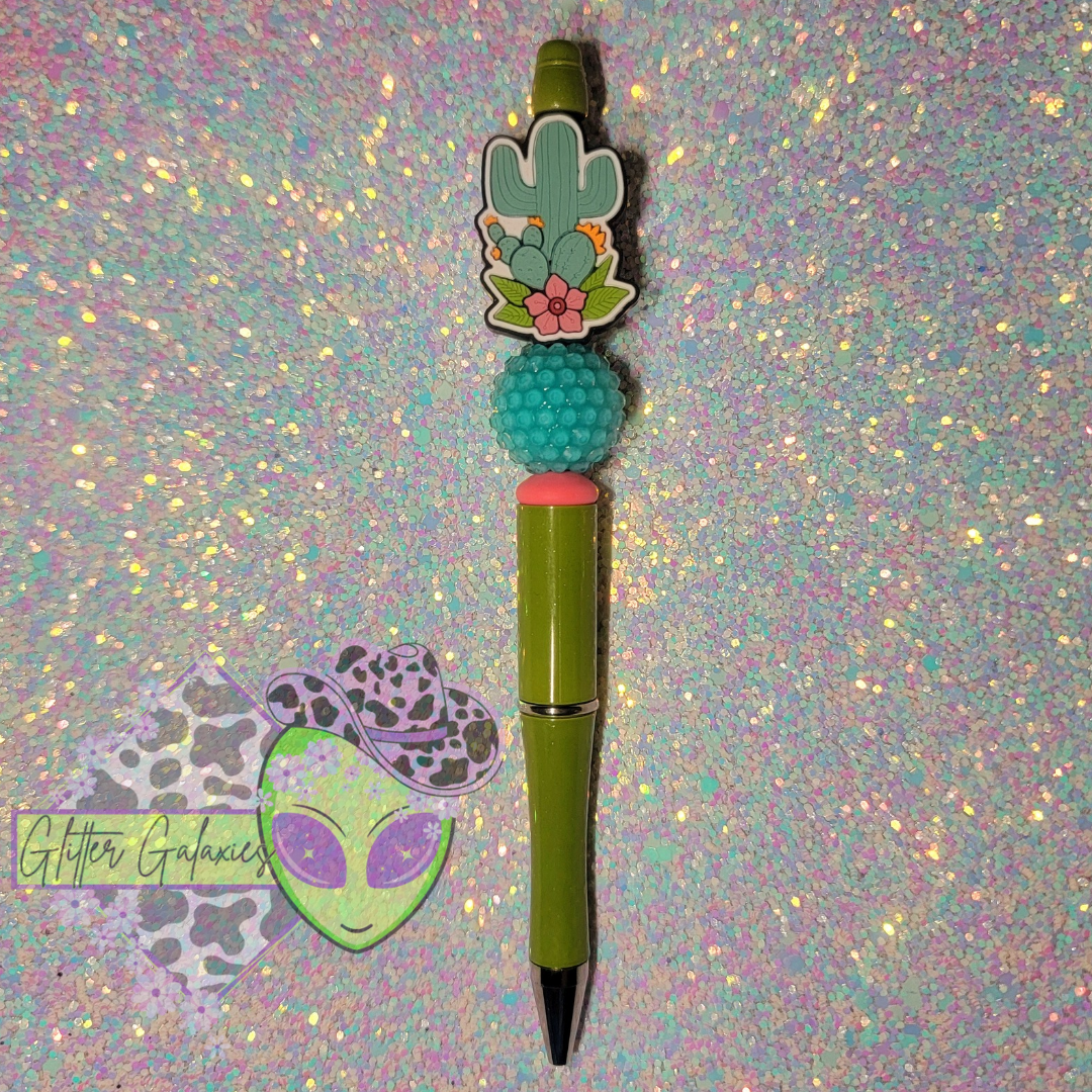 Cactus Flower Pen