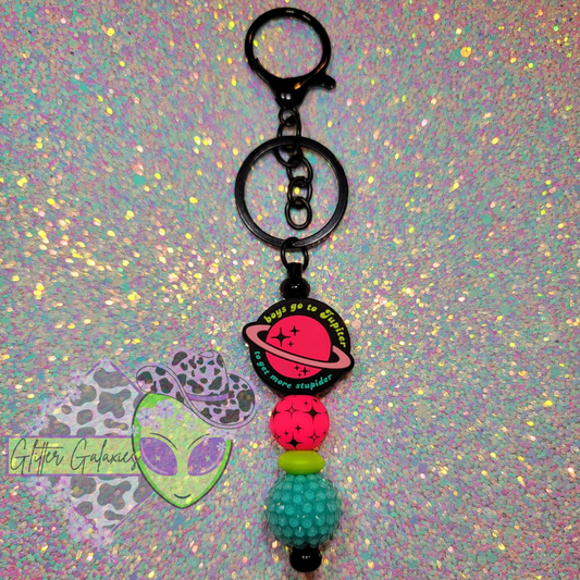 Boys go to Jupiter keychain