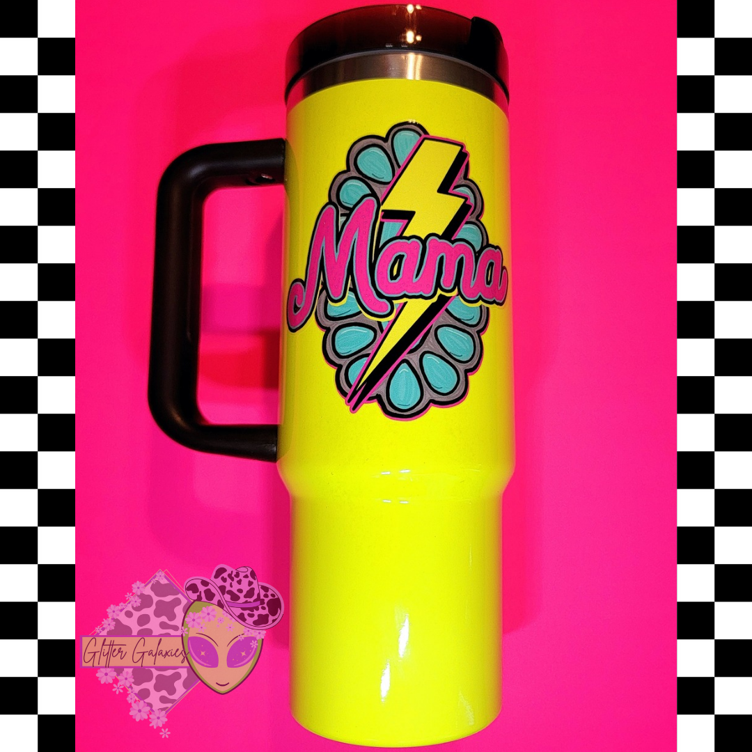 Neon Mama 30oz Tumbler