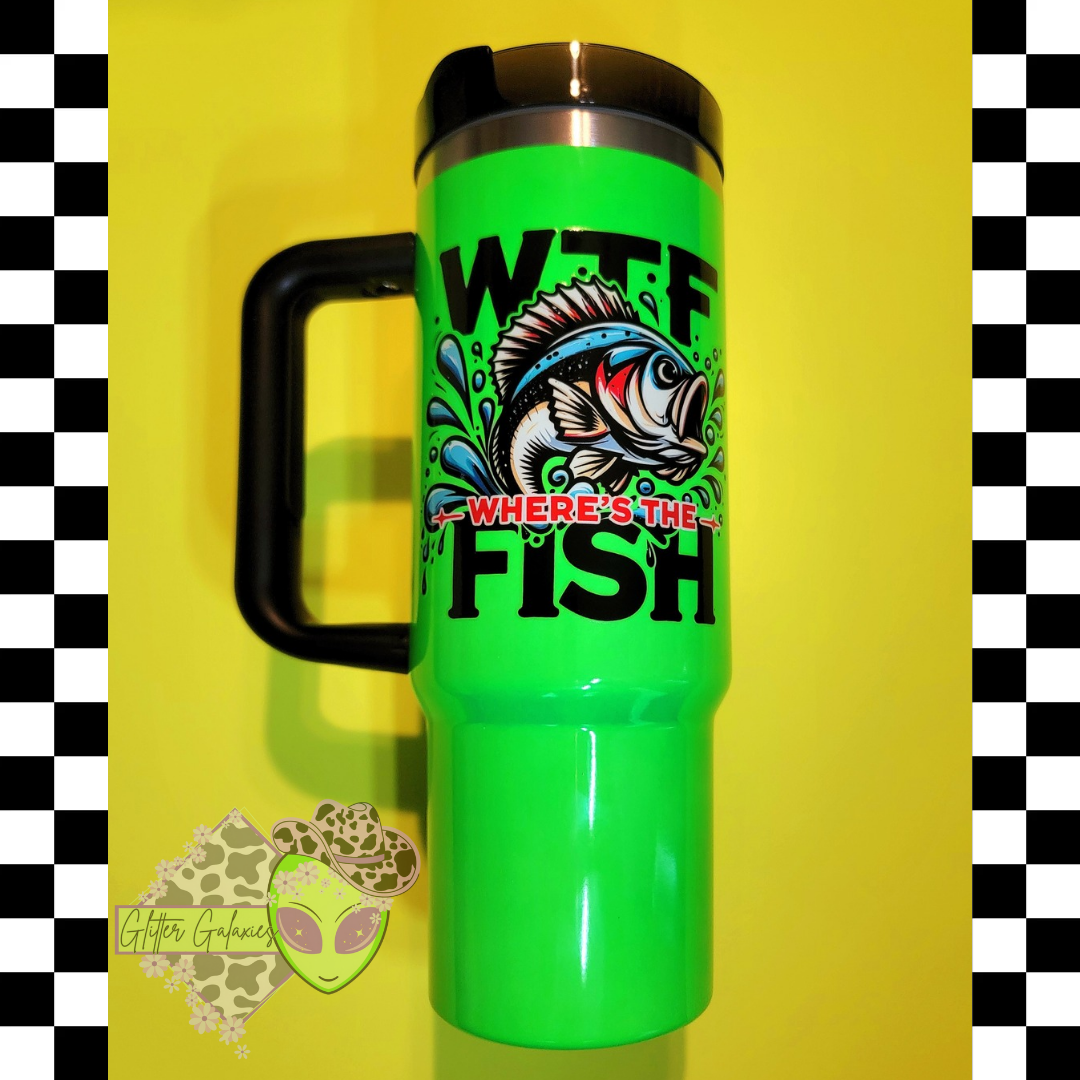 Where's The Fish 30oz Tumbler