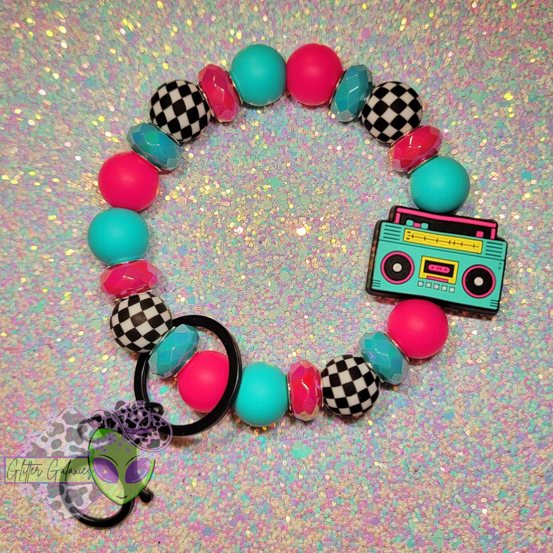 Boom Box Wristlet