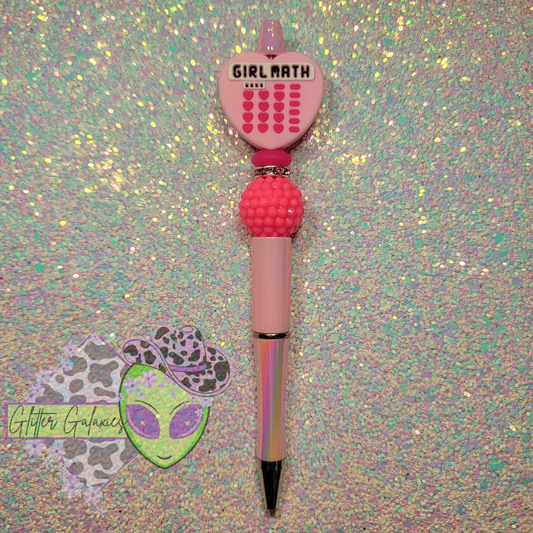 Girl Math Pen