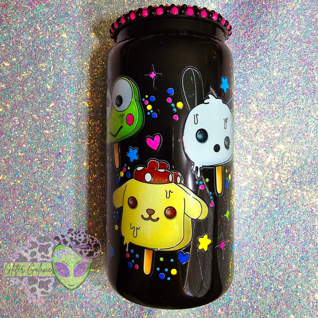 Sanrio Pops Pearl Lid Glass