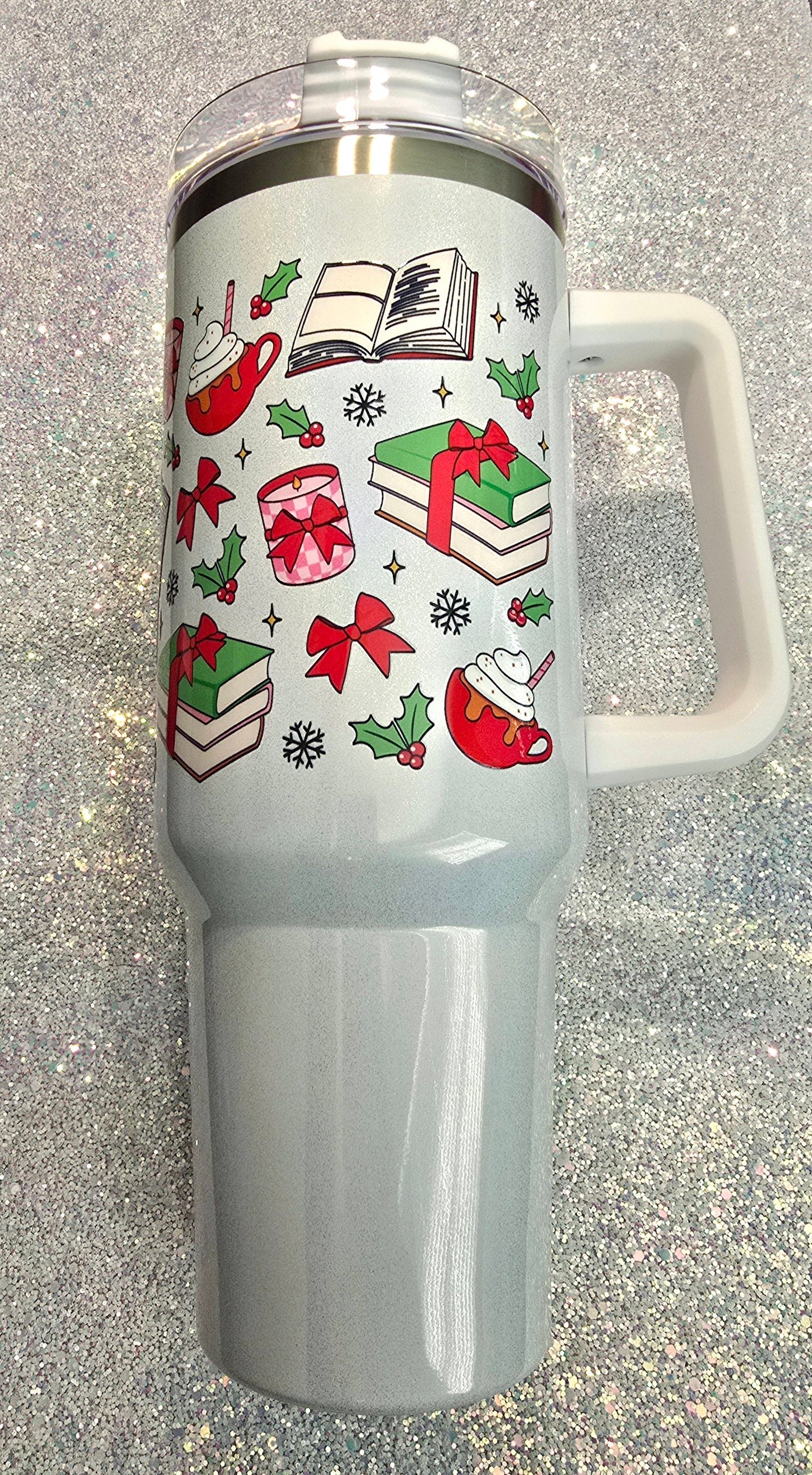 Christmas Books 40oz Tumbler