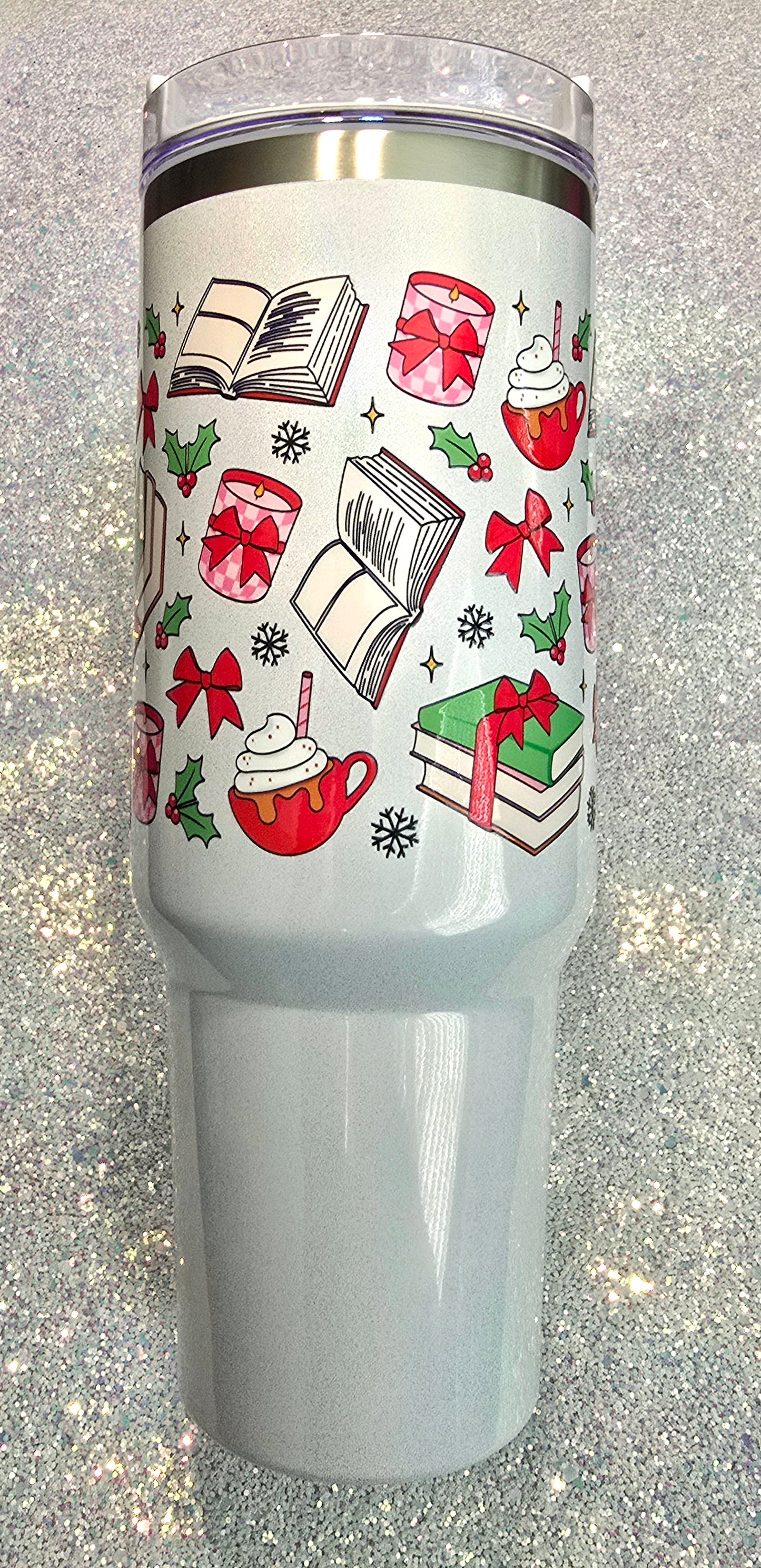 Christmas Books 40oz Tumbler