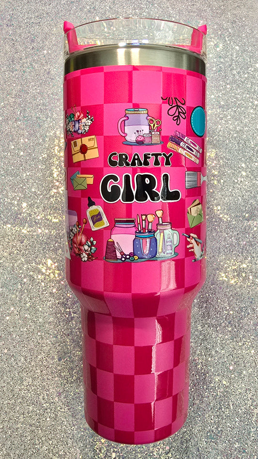 Crafty Girl 40oz Tumbler