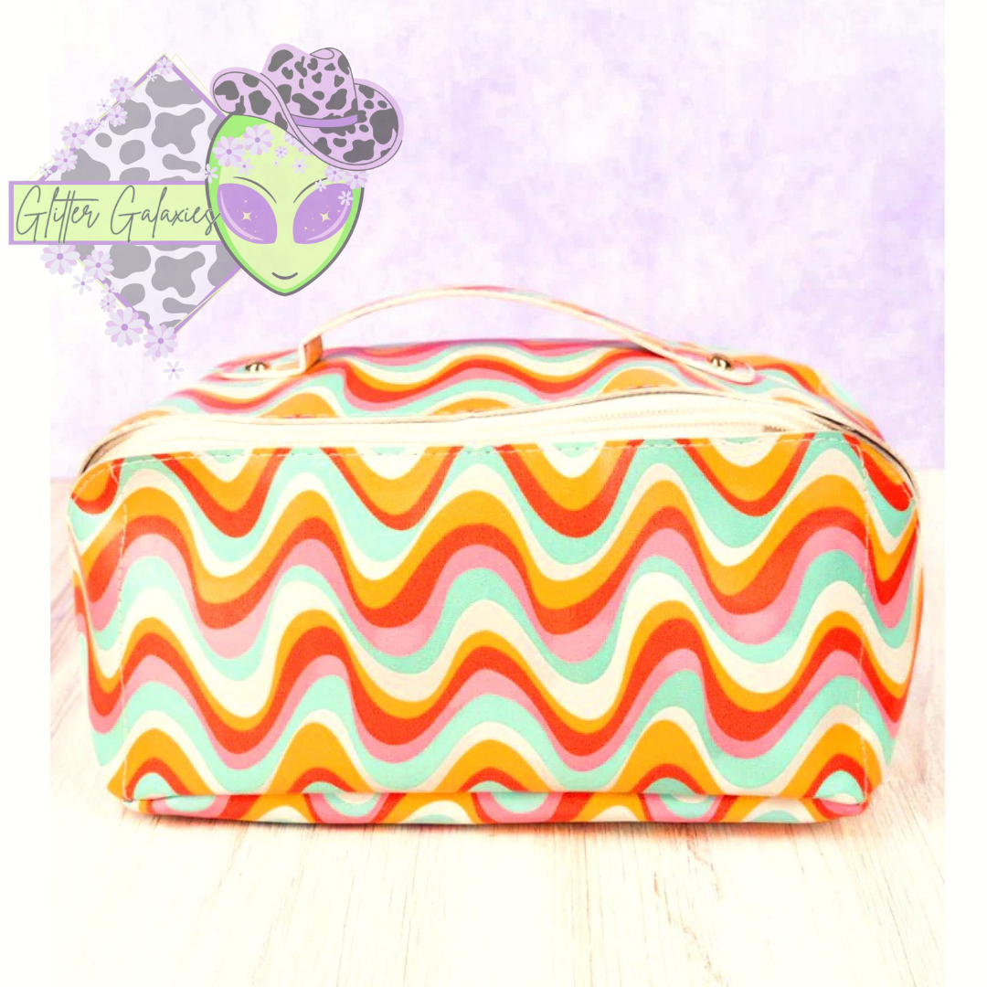 Groovy Expandable Makeup Bag